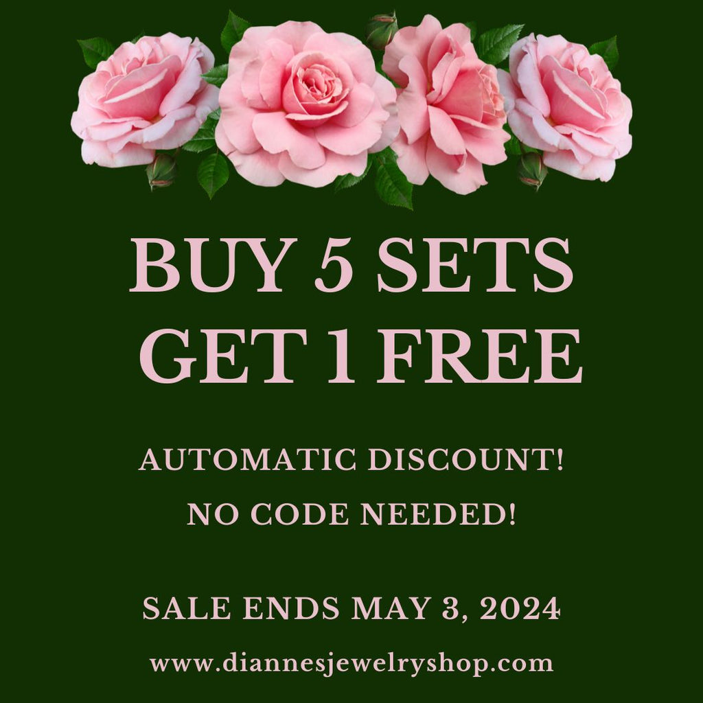 BUY 5, GET 1 FREE - SETS ONLY!