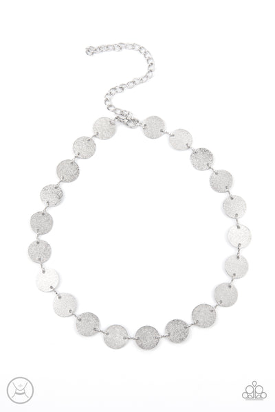 Paparazzi Reflection Detection - Silver Necklace