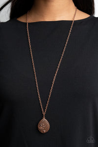 Paparazzi Wearable Wildflowers - Copper Necklace