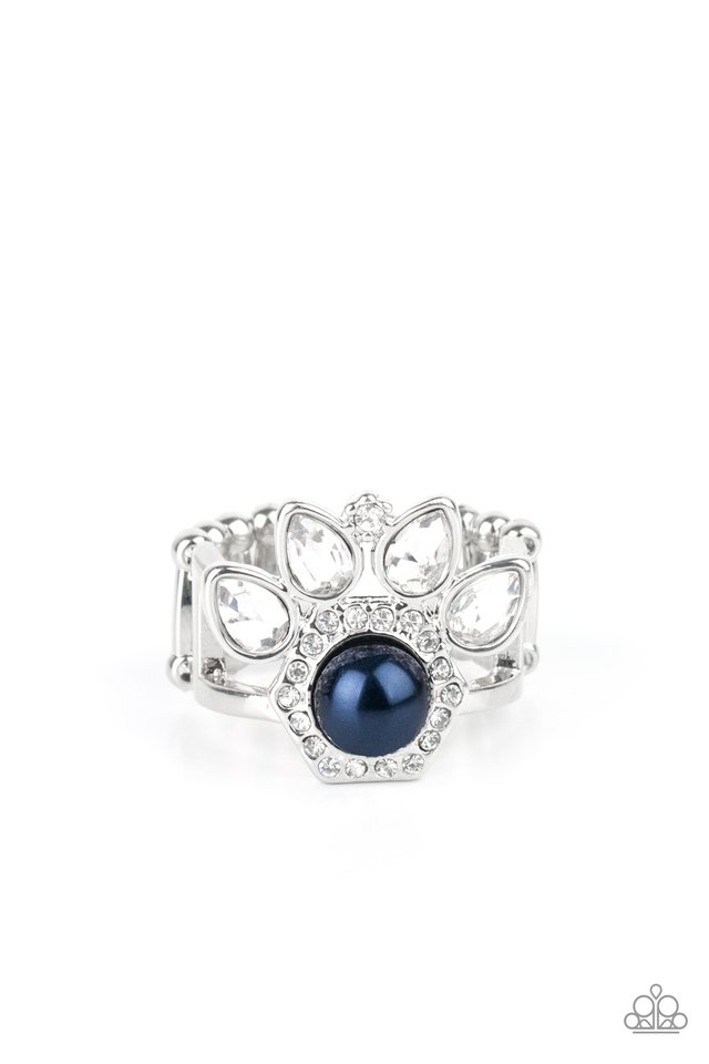 Paparazzi Crown Coronation Blue Ring