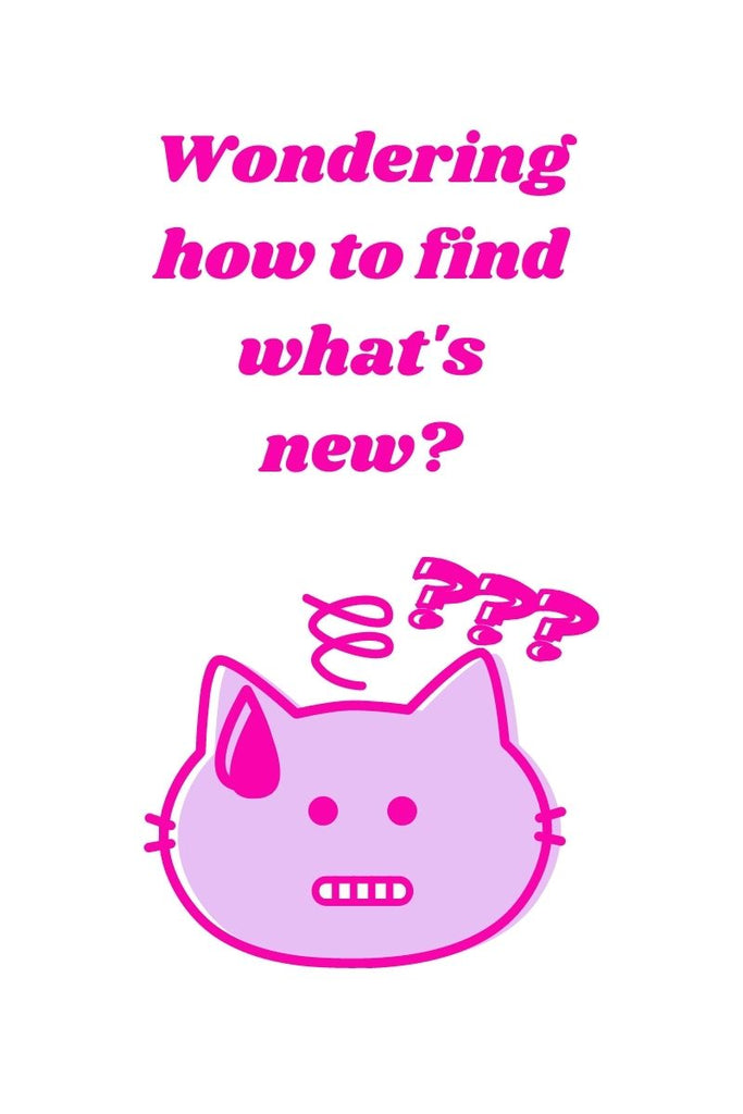 How to Find What's New!