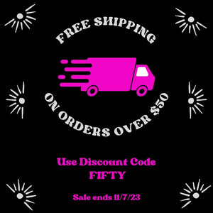 Free Shipping on $50 or More