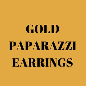 Gold Paparazzi Earrings