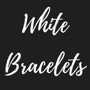 White Paparazzi Bracelets