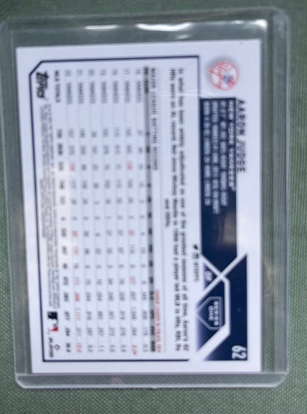 2023 Topps Pre-owned Aaron Judge Baseball Card