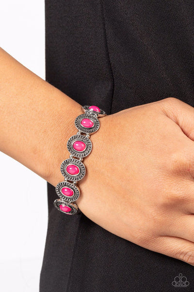 Paparazzi Dainty Delight Pink Bracelet