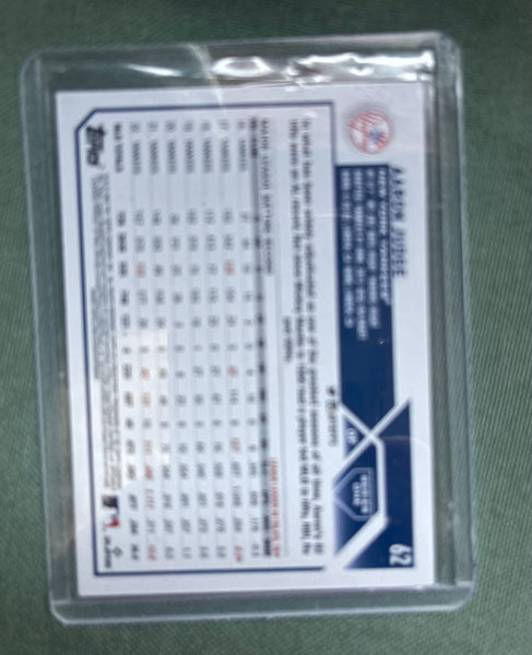 2023 Topps Pre-owned Aaron Judge Baseball Card