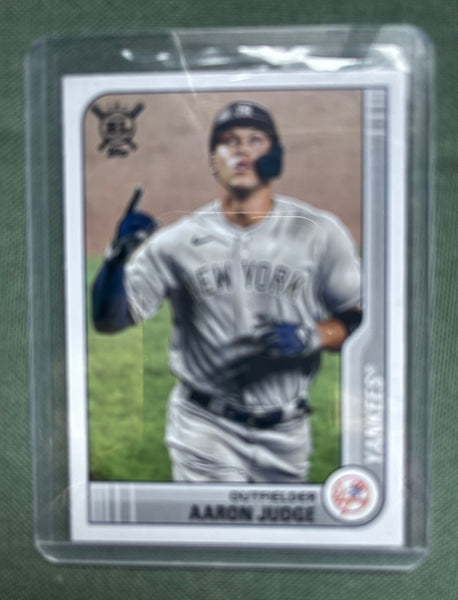 2021 Topps Pre-owned Aaron Judge Baseball Card