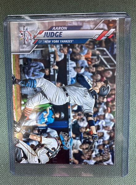 2020 Topps Pre-owned Aaron Judge Baseball Card