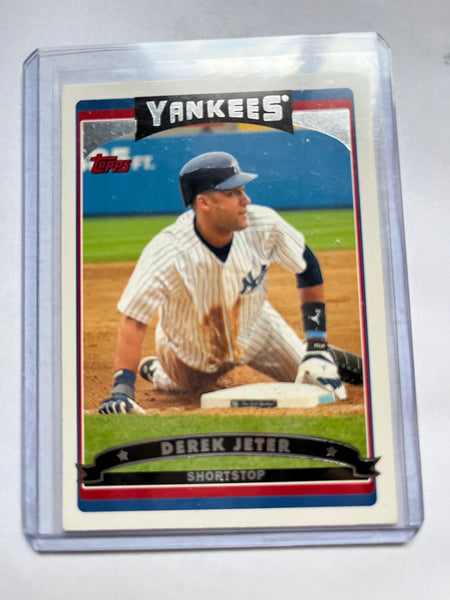2006 Topps Pre-owned Derek Jeter Baseball  Card