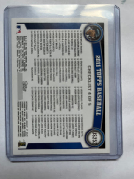 2011 Topps Pre-owned Derek Jeter Baseball  Card