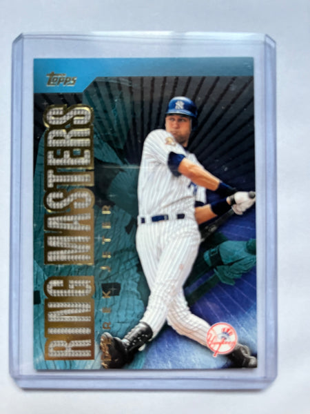 2001 Topps Pre-owned Derek Jeter Ring Masters Baseball  Card