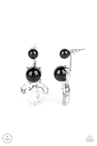 Paparazzi Extra Elite Black Earrings