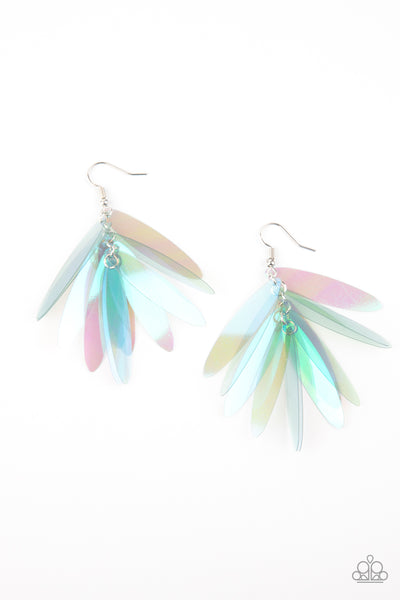 Paparazzi Holographic Glamour - Multi Earrings