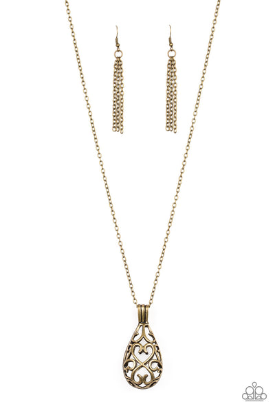 Paparazzi Magic Potions - Brass Necklace
