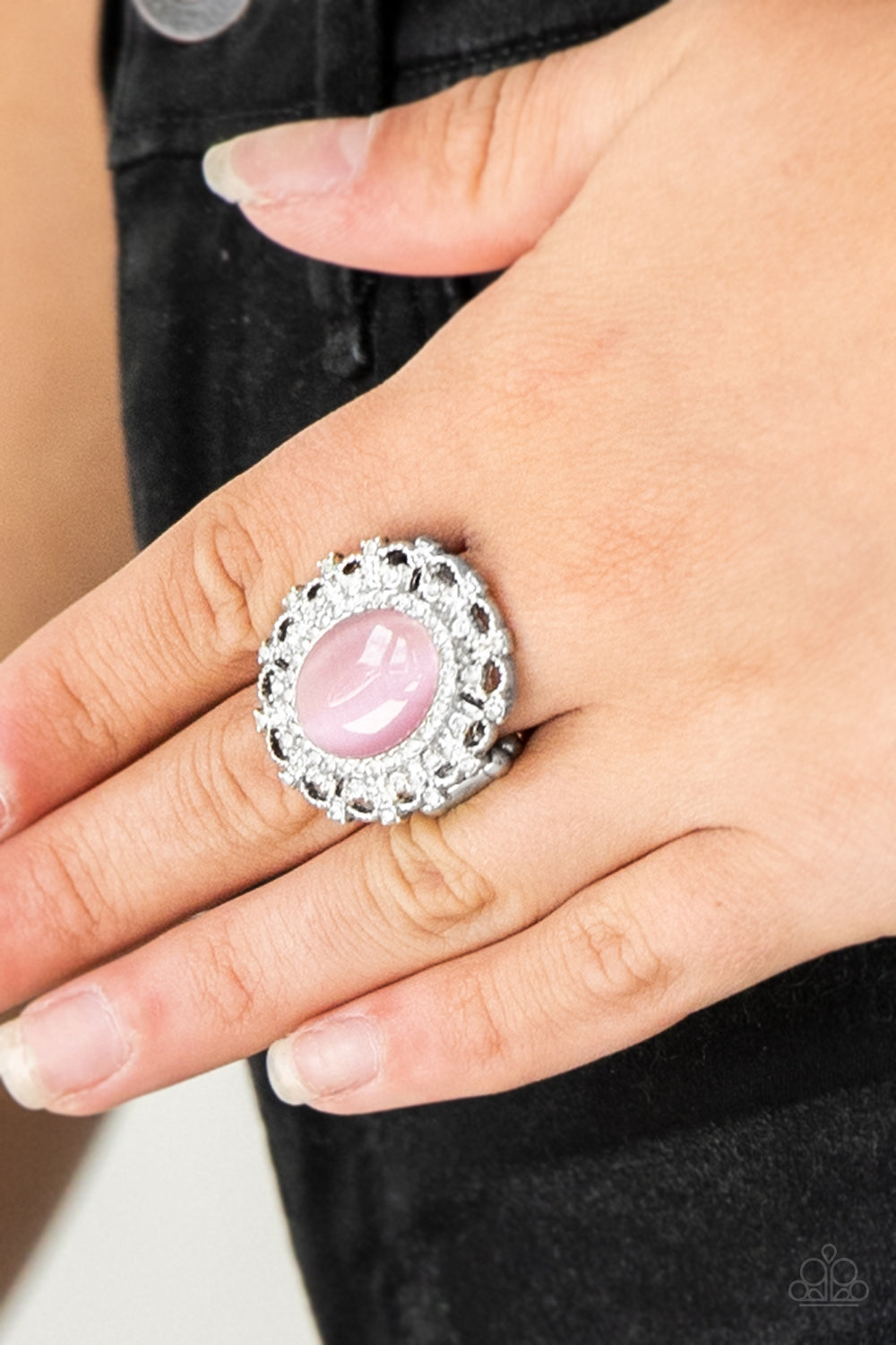 Paparazzi BAROQUE The Spell - Pink Ring