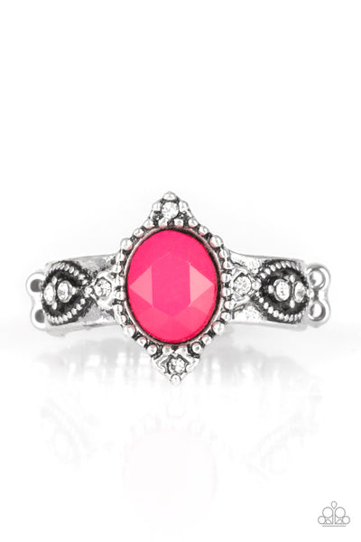 Paparazzi Pricelessly Princess - Pink Ring