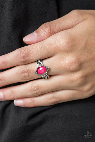 Paparazzi Pricelessly Princess - Pink Ring
