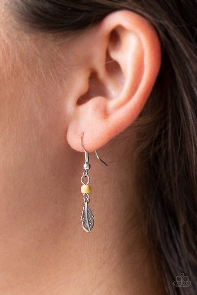 Paparazzi On The Fly - Yellow Necklace