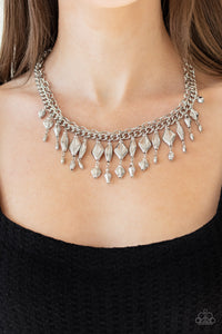 Paparazzi Trinket Trade - Silver Necklace