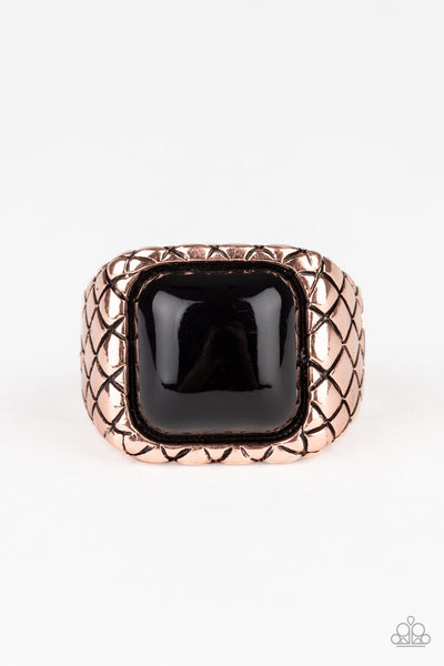 Paparazzi Dont Cross Me - Copper Ring