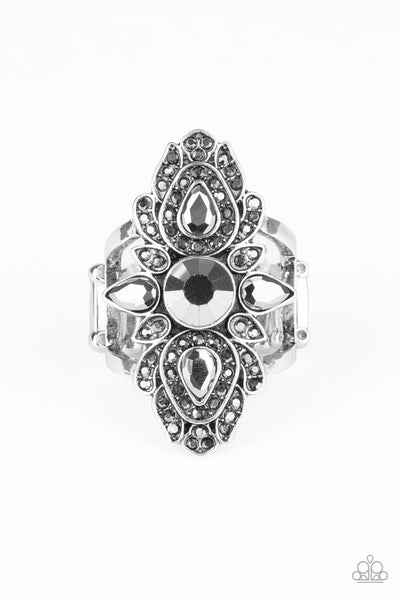 Paparazzi Glam Demand - Silver Ring