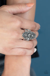 Paparazzi Glam Demand - Silver Ring