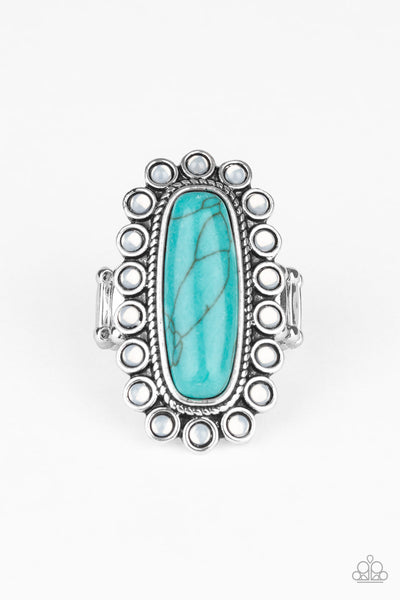 Paparazzi Mystic Oasis - Turquoise Ring