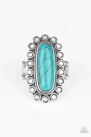 Paparazzi Mystic Oasis - Turquoise Ring