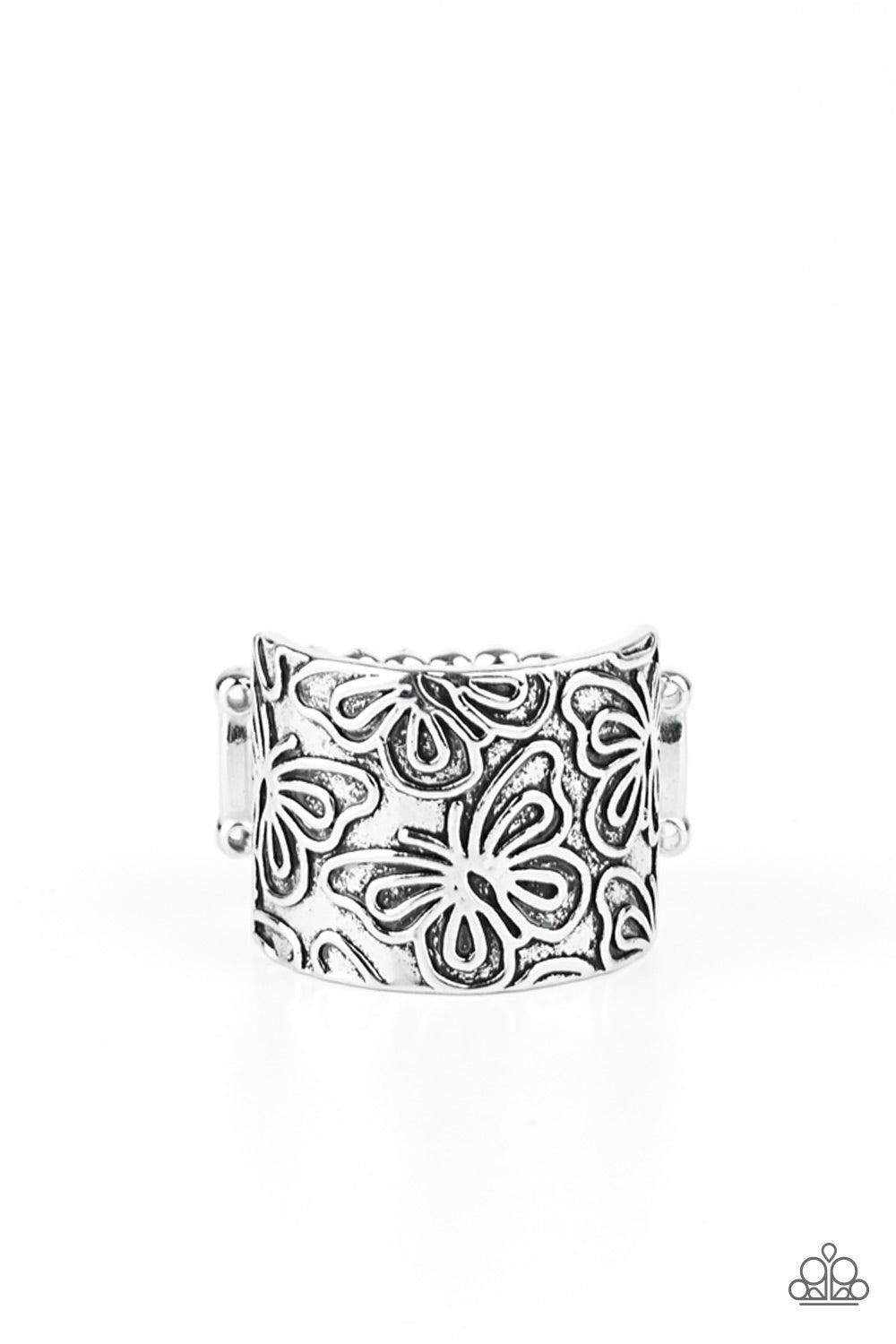 Paparazzi Butterfly Bayou - Silver Ring