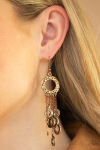 Paparazzi Right Under Your NOISE - Multi Earrings