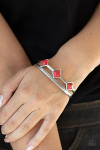 Paparazzi Adobe Ascension - Red Bracelet