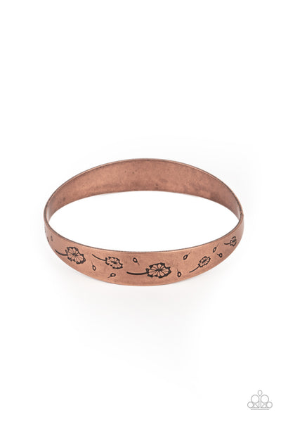 Paparazzi Dandelion Dreamland - Copper Bracelet