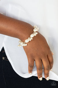 Imperfectly Perfect - White Bracelet