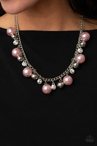 Paparazzi Galactic Gala - Pink Necklace