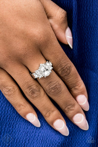 Paparazzi Happily Ever Eloquent White Ring