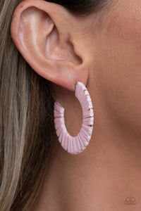 Paparazzi A Chance of RAINBOWS - Pink Earrings