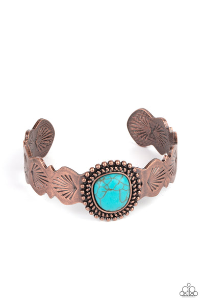 Paparazzi Oceanic Oracle - Copper Bracelet