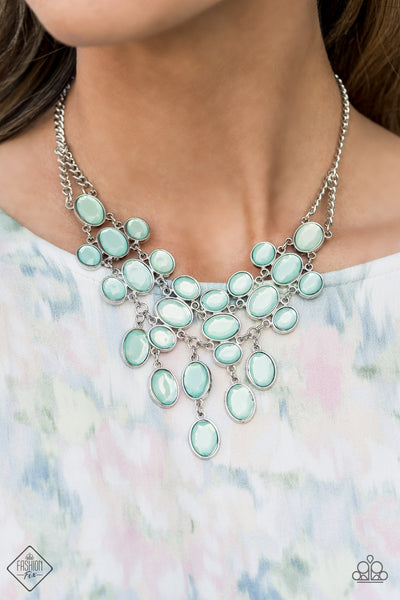 Paparazzi Serene Gleam - Blue Necklace