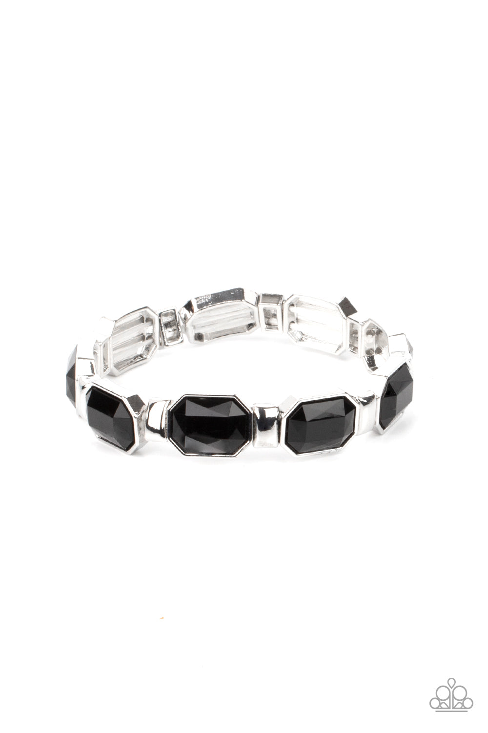 Paparazzi Fashion Fable - Black Bracelet