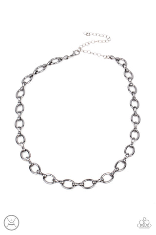 Paparazzi Craveable Couture - Black Necklace