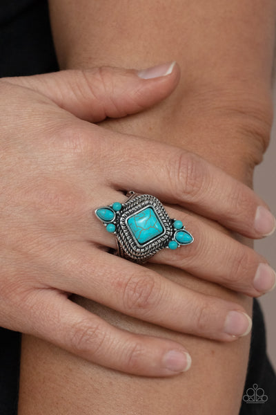 Paparazzi Mesa Mystic - Turquoise Ring