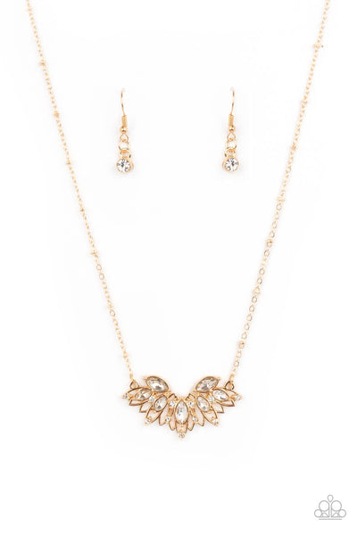 Paparazzi Deluxe Diadem - Gold Necklace