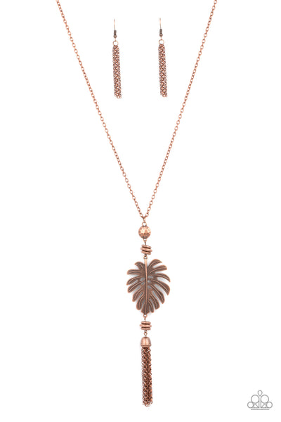 Paparazzi Palm Promenade - Copper Necklace