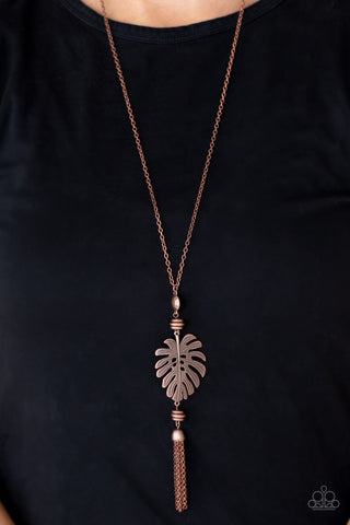 Paparazzi Palm Promenade - Copper Necklace