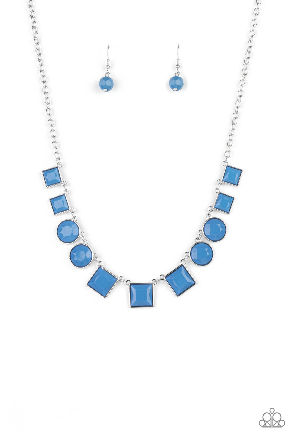 Paparazzi Tic Tac TREND - French Blue Necklace