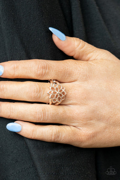 Paparazzi Prana Paradise - Rose Gold Ring