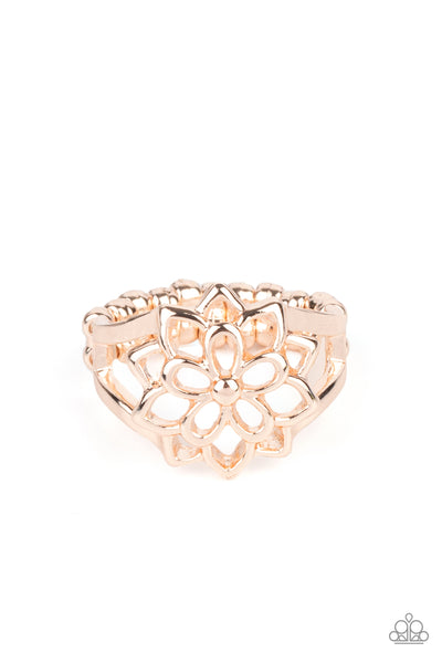 Paparazzi Prana Paradise - Rose Gold Ring
