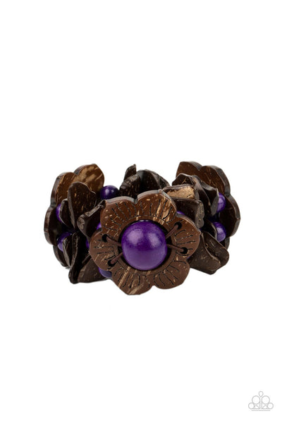 Paparazzi Mediterranean Mangrove - Purple Bracelet