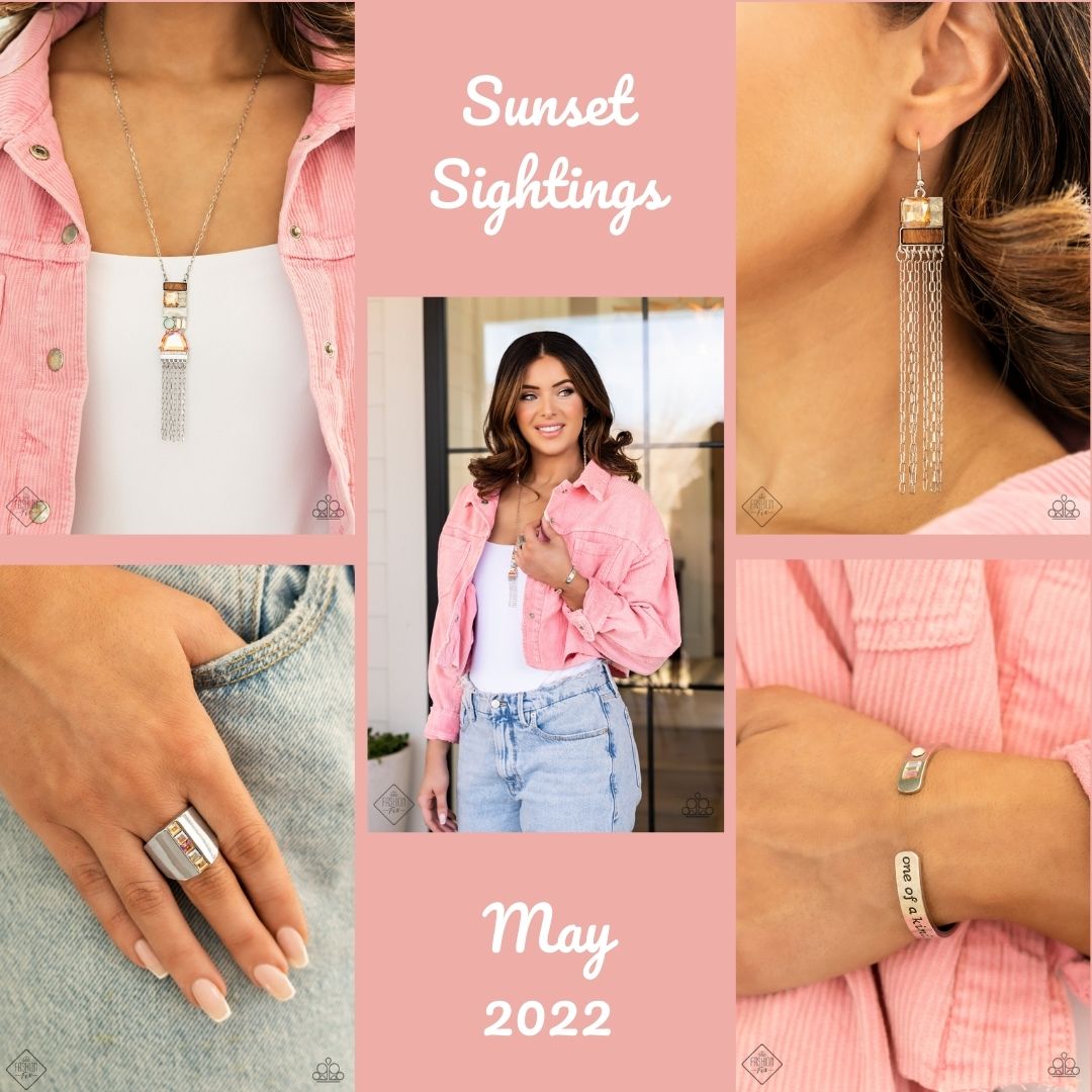 Paparazzi Sunset Sightings May 2022 Fashion Fix Multi $20 Set